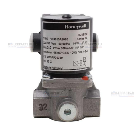 Газовый клапан Rp 1/2" 6 bar HONEYWELL VE4015A1070