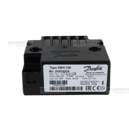 Трансформатор розжига DANFOSS 052F4034