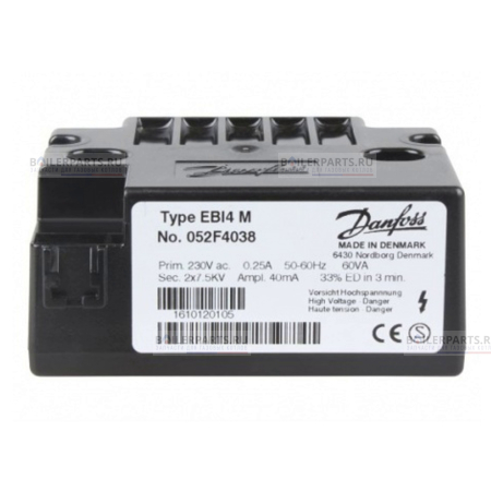 Трансформатор розжига DANFOSS 052F4038