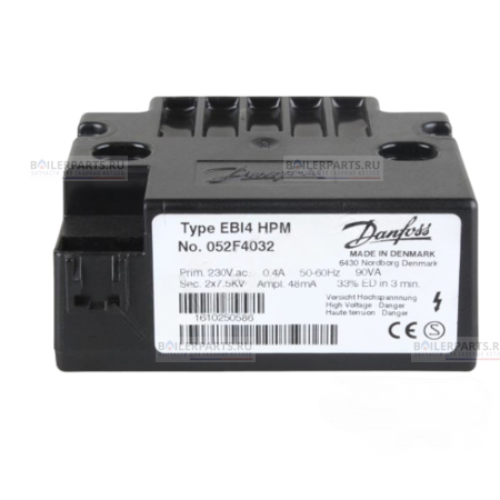 Трансформатор розжига DANFOSS 052F4032