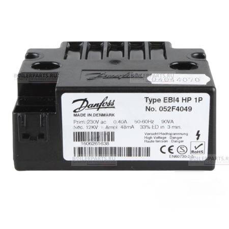 Трансформатор розжига DANFOSS 052F4049