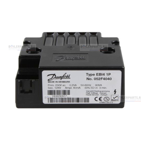 Трансформатор розжига DANFOSS 052F4040
