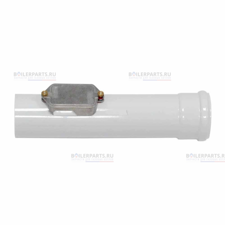 Удлинительная труба Dn 80, длиной 0,35 м c ревизией для котлов Vaillant 009489
