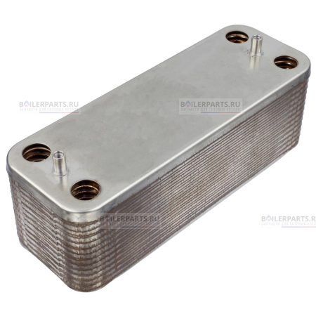 Теплообменник вторичный 207 мм 28 пластин ZILMET 17b2072606