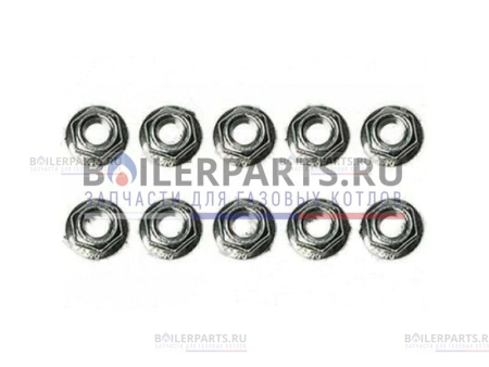 Гайка стальная на горелку VU 1000-1206 (10 штук) для котлов Vaillant 0020272058