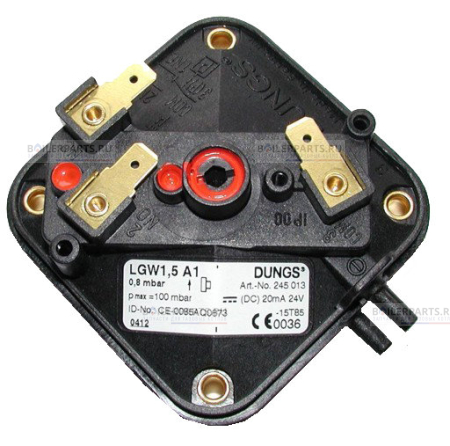 Реле давления воздуха LGW 1.5 A1 DUNGS 1.5-0.8 mBar THERMONA  24707 