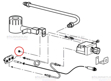 Форсунка ARISTON 290790