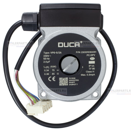 Голова насоса VAILLANT VPG DUCA 0010044350