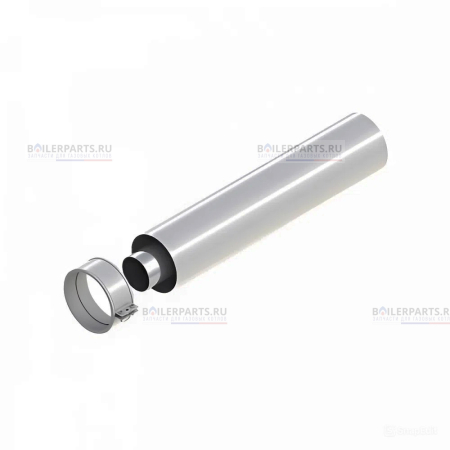 Удлинитель дымохода коаксиальный PROTHERM Ø80/125 мм PP, L=500мм 0020257019