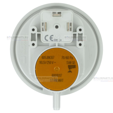 Прессостат (пневмореле) реле давления воздуха HUBA CONTROL 70/60 Pa FONDITAL 6PRESSOS11