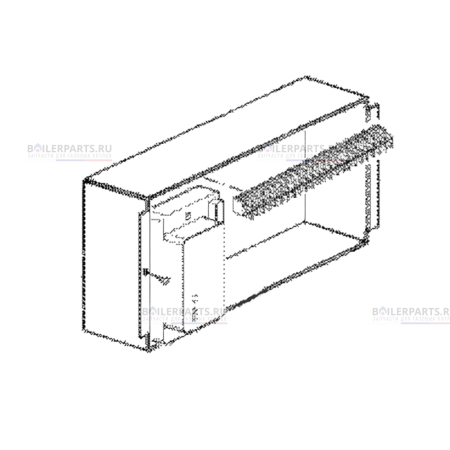 Крышка панели управления BAXI 711555300