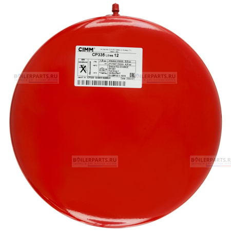 Бак расширительный круглый 12 л резьба 3/4 BOSCH ZILMET 87161083890