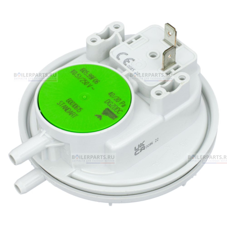 Прессостат (пневмореле) реле давления дыма HUBA CONTROL 40/30 Pa BOSCH, BUDERUS, JUNKERS 87167711750