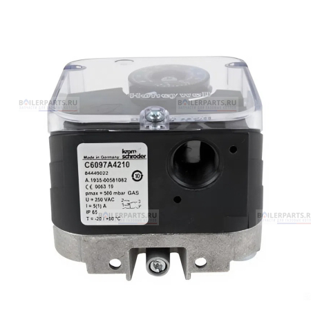 Реле давления газа/воздуха HONEYWELL 2.5-50 mBar C6097A4210