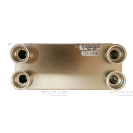 Теплообменник вторичный 190 мм 12 пластин MASTER GAS ZILMET 2060308