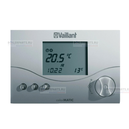 Комнатный термостат calorMatic 240 для котлов Vaillant 307412
