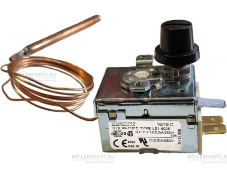 Термостат капиллярный предохранительный (аварийный) LS1 95 °С IMIT 541570