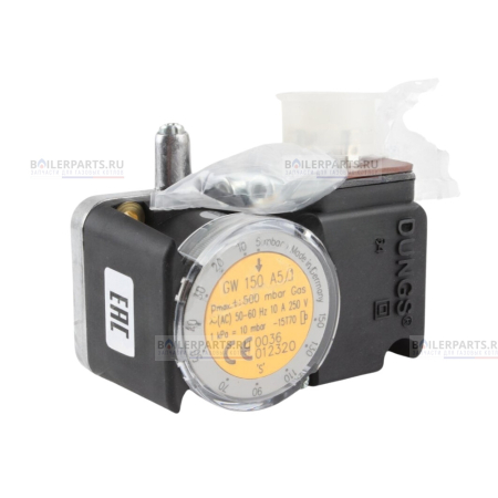 Реле давления газа GW 150 A5/1 DUNGS 5-150 mBar WEISHAUPT 691379