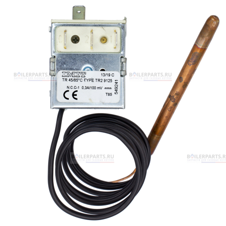Термостат капиллярный (рабочий) регулируемый TR2 45-85 °С SIME, BAXI IMIT 6003602