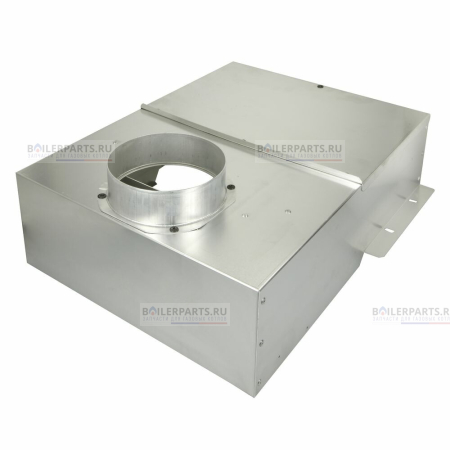 Прерыватель тяги в сборе G124X/WS ширина 394 мм для котлов Buderus/Bosch 63035668