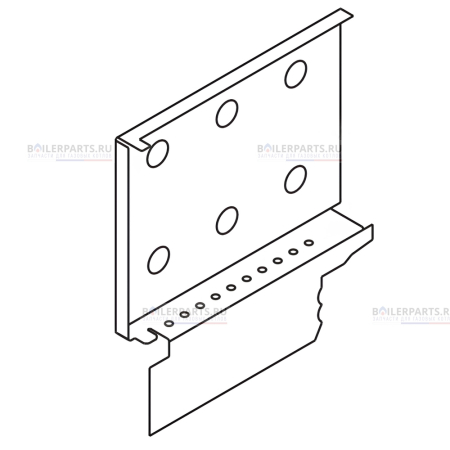 Левая стенка ALPHATHERM 6FIACAFU01