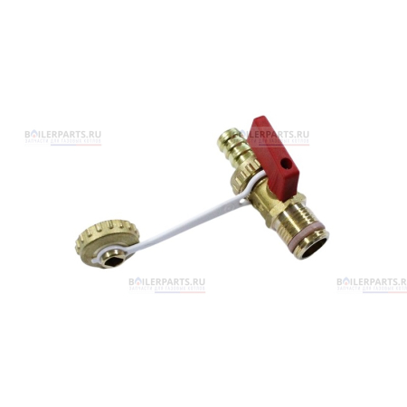 Кран шаровый R 1/2&amp;quot; с ручкой для котлов Viessmann 7814863