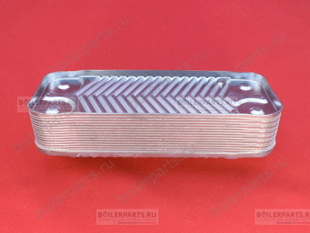 Теплообменник вторичный 190 мм 16 пластин E.C.A. ZILMET 7006951209