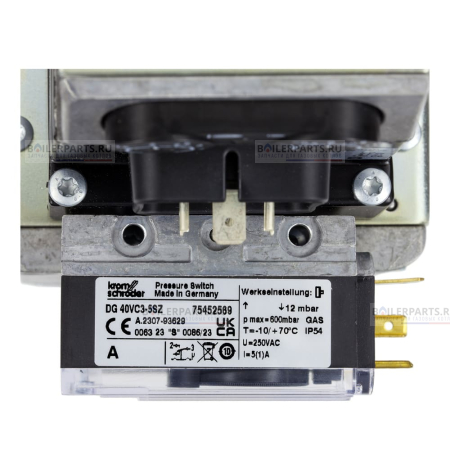 Газовый клапан GIERCH Rp 1" 2,5 bar KROMSCHRODER 84768505