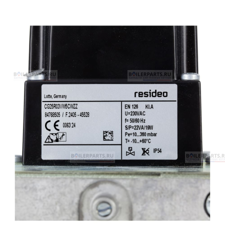 Газовый клапан GIERCH Rp 1" 2,5 bar KROMSCHRODER 84768505