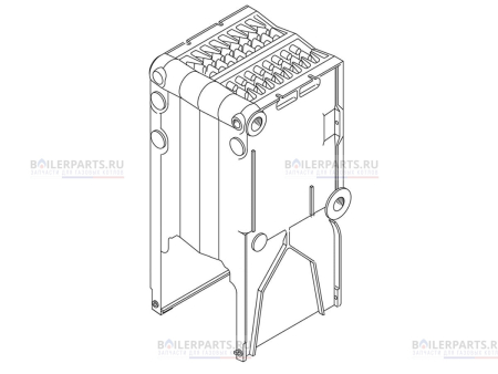 Котловой блок G124-28/32 WS (RU TOP) для котлов Bosch, Buderus, Junkers BOSCH 8732205362