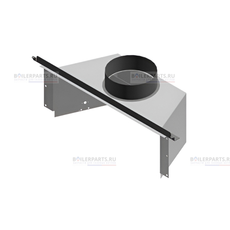 Коллектор дымовых газов G334-115 кВт 12 секций для котлов Bosch/Buderus 8738104855