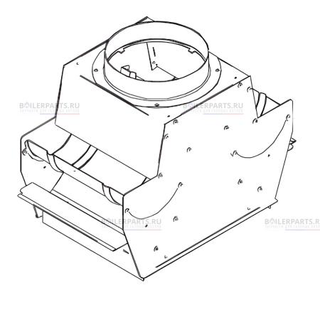 Комплект дымового колпака ALPHAHERM 95213750