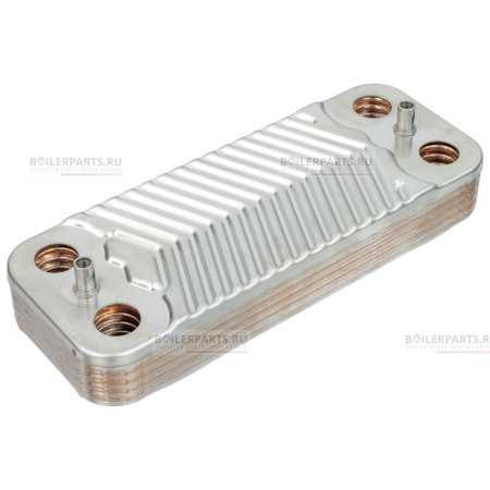 Теплообменник вторичный 190 мм MIZUDO ZILMET AB.08.02.0013