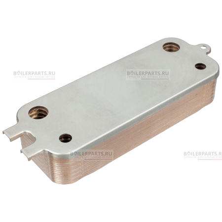 Теплообменник вторичный 190 мм 16 пластин BOSCH SaunierGPT 87186446250