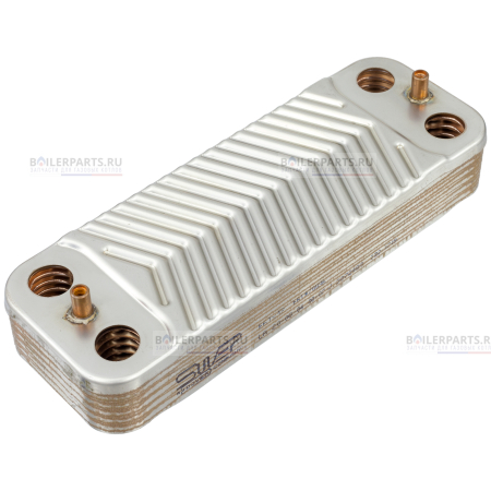 Теплообменник вторичный 207 мм 12 пластин BAXI SWEP 5625460