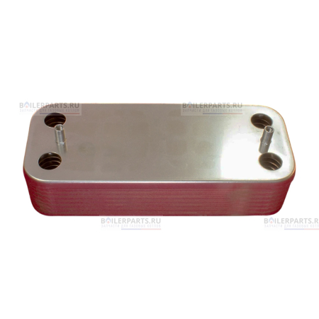 Теплообменник вторичный 190 мм 14 пластин SIME ZILMET 6319690
