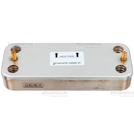 Теплообменник пластинчатый  pp10fh4t0f / PLATE HEAT EXCHANGER(10P.)PP10FH4T0F (Gelios Plu 7006908370
