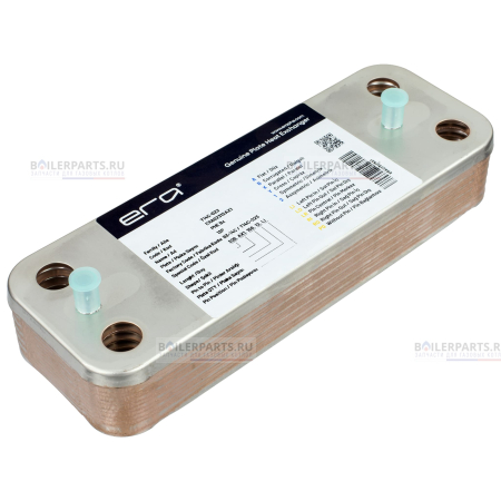 Теплообменник вторичный 207 мм 12 пластин BAXI ERA 5686660