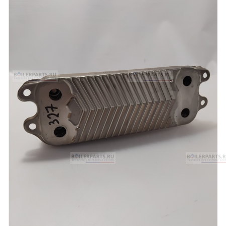 Теплообменник вторичный 190 мм 14 пластин VAILLANT SaunierGPT 0020020018 [Царапины и потертости на корпусе]