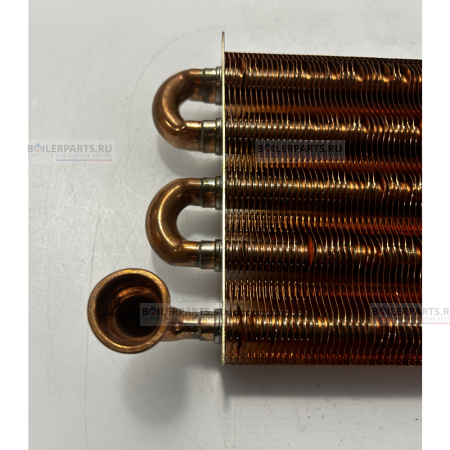 Теплообменник первичный монотермический 290 мм PROTHERM SaunierGPT 0020142419 [Потертости, замятие на патрубке, нарушение геометрии]