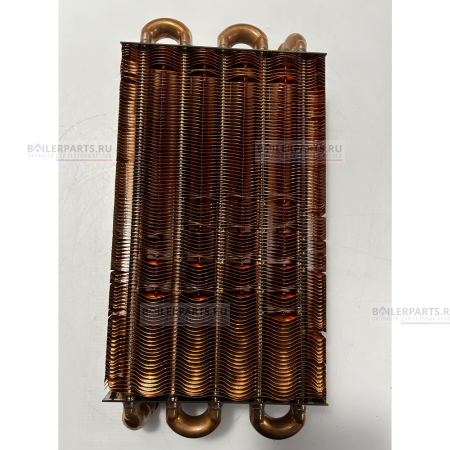 Теплообменник первичный монотермический 290 мм PROTHERM SaunierGPT 0020142419 [Потертости, замятие на патрубке, нарушение геометрии]
