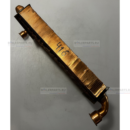 Теплообменник первичный монотермический 290 мм PROTHERM SaunierGPT 0020142419 [Потертости, замятие на патрубке, нарушение геометрии]
