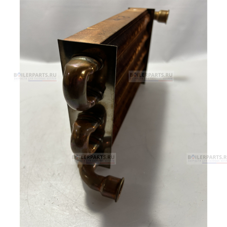 Теплообменник первичный монотермический 290 мм PROTHERM SaunierGPT 0020142419 [Потертости, замятия на патрубках, нарушение геометрии]
