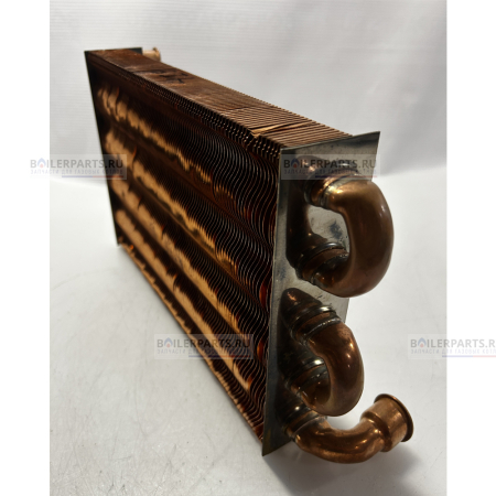 Теплообменник первичный монотермический 290 мм PROTHERM SaunierGPT 0020142419 [Потертости, замятия на патрубках, нарушение геометрии	]