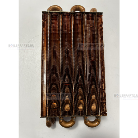 Теплообменник первичный монотермический 290 мм PROTHERM SaunierGPT 0020142419 [Потертости, замятия на патрубках, нарушение геометрии	]