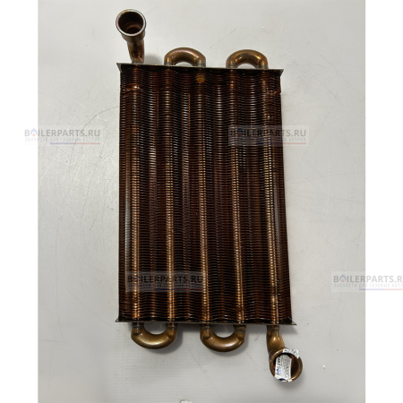 Теплообменник первичный монотермический 290 мм PROTHERM SaunierGPT 0020142419 [Потертости, замятие на патрубке, нарушение геометрии]