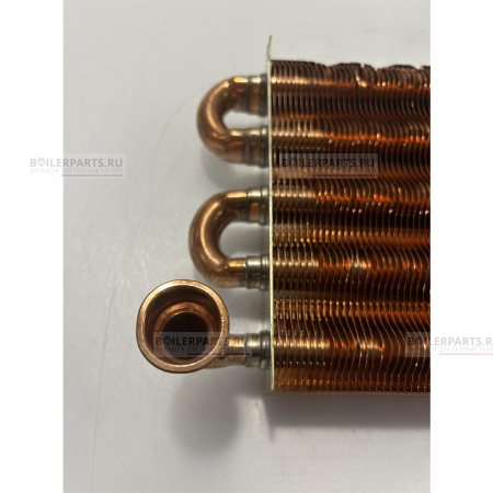 Теплообменник первичный монотермический 290 мм PROTHERM SaunierGPT 0020142419 [Потертости, замятие на патрубке, нарушение геометрии]