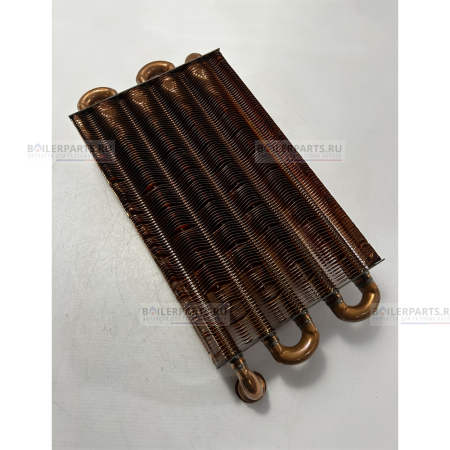 Теплообменник первичный монотермический 290 мм PROTHERM SaunierGPT 0020142419 [Потертости, замятие на патрубке, нарушение геометрии]