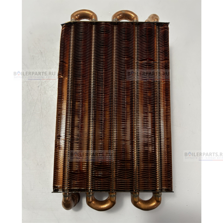 Теплообменник первичный монотермический 290 мм PROTHERM SaunierGPT 0020142419 [Потертости, замятие на патрубке, нарушение геометрии]