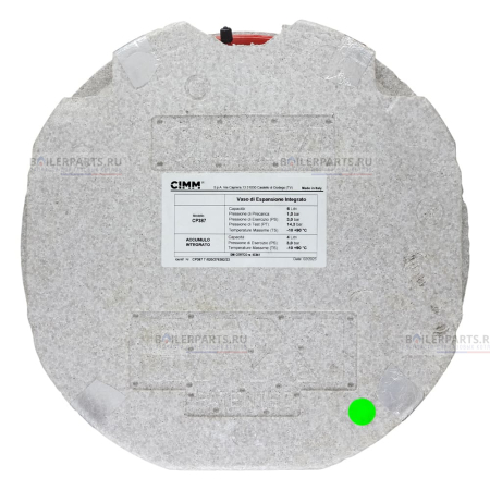 Бак расширительный круглый 7 л резьба BAXI CIMM 5658420